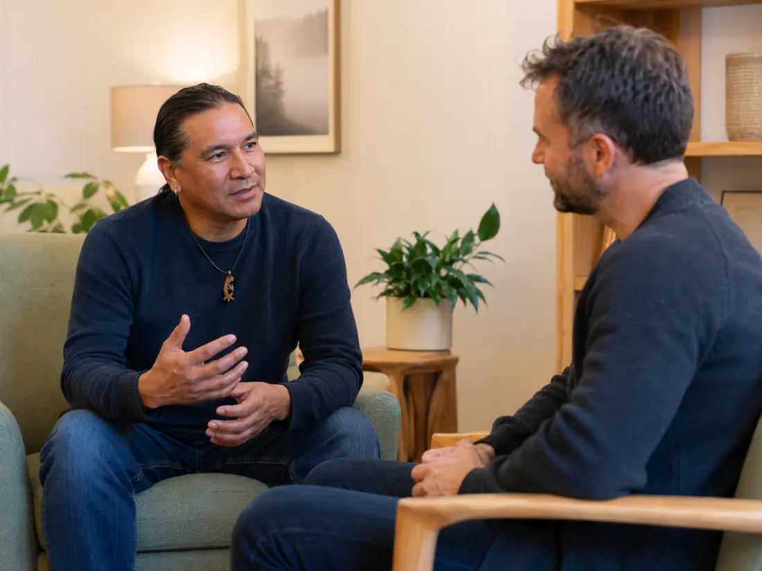 Client noticing a small shift during a counselling session